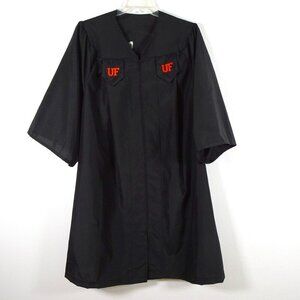 University of Florida Graduation Gown UF Bachelors Gown Black Gators Embroidered